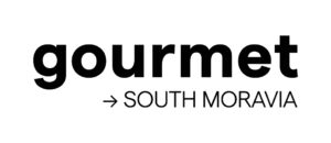 Logo Gourmet jižní Morava EN černá
